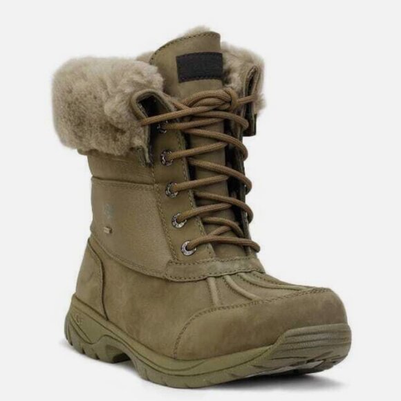 Men's UGG Butte Mono Waterproof Boots in Moss
Green - Picture 2 of 4